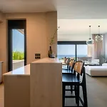 Nobus - Luxury With Private Pool, Sea View & Sunset Villa Marathópolis