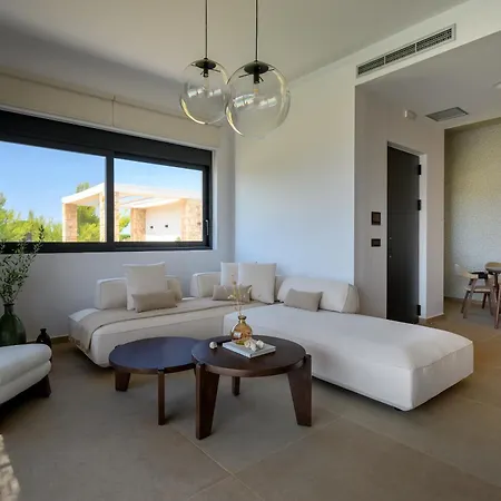 Nobus - Luxury With Private Pool, Sea View & Sunset Marathopoli