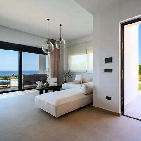 Villa Nobus - Luxury With Private Pool, Sea View & Sunset Marathopoli