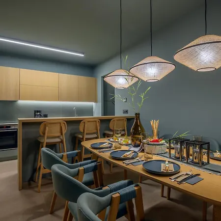 Nobus - Luxury With Private Pool, Sea View & Sunset Marathopoli