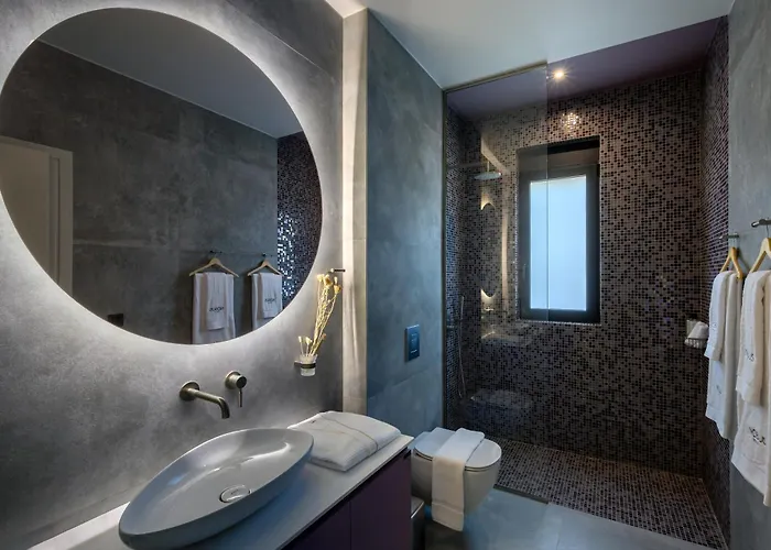 Nobus - Luxury With Private Pool, Sea View & Sunset Marathopoli