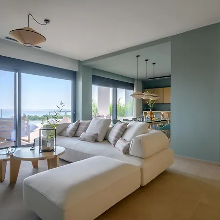 Nobus - Luxury With Private Pool, Sea View & Sunset וילה