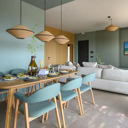 Nobus - Luxury With Private Pool, Sea View & Sunset ヴィラ *