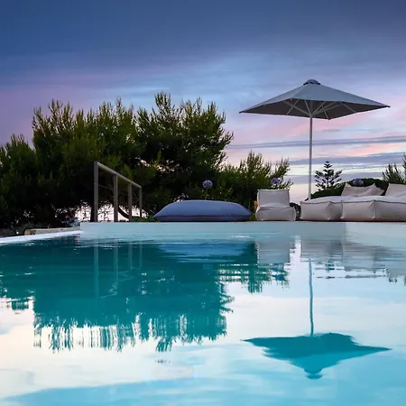 Nobus - Luxury With Private Pool, Sea View & Sunset ヴィラ *