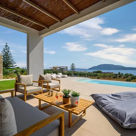 Nobus - Luxury With Private Pool, Sea View & Sunset ヴィラ *
