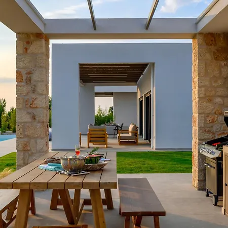Nobus - Luxury With Private Pool, Sea View & Sunset ヴィラ *