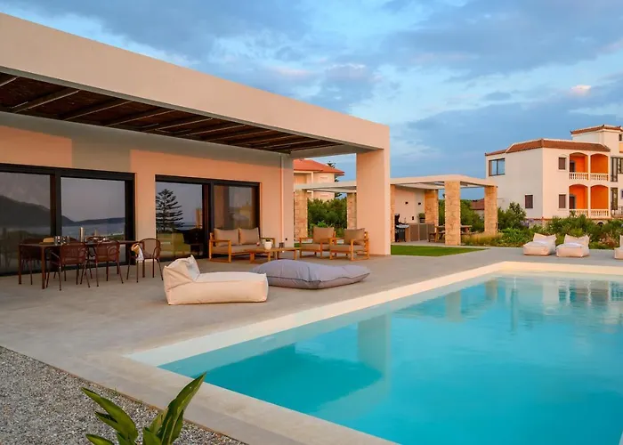 Вилла Nobus - Luxury With Private Pool, Sea View & Sunset *