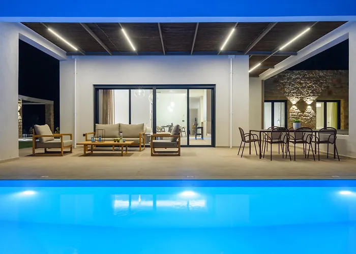 Βίλα Nobus - Luxury With Private Pool, Sea View & Sunset