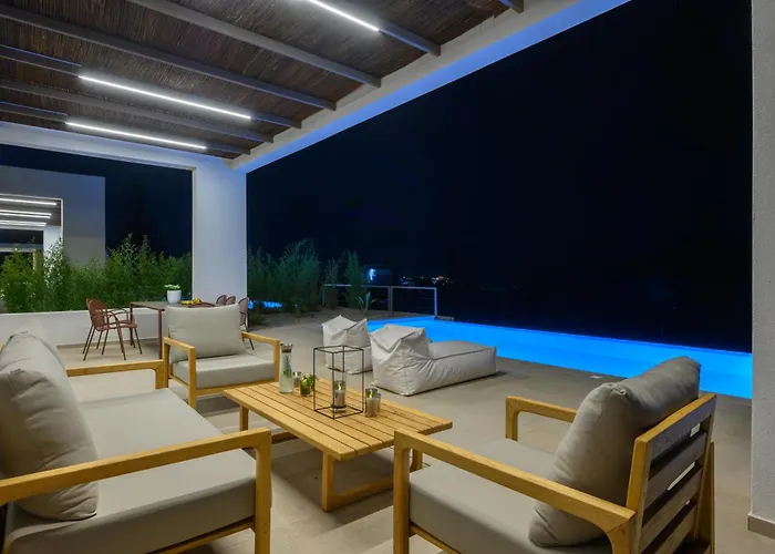 Nobus - Luxury With Private Pool, Sea View & Sunset Βίλα Μαραθόπολη