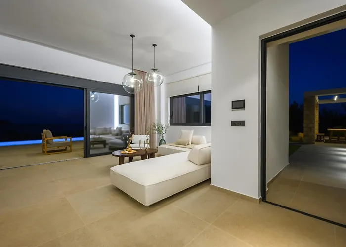 Βίλα Nobus - Luxury With Private Pool, Sea View & Sunset