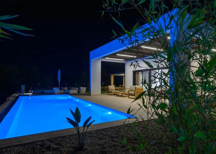 Nobus - Luxury With Private Pool, Sea View & Sunset Μαραθόπολη