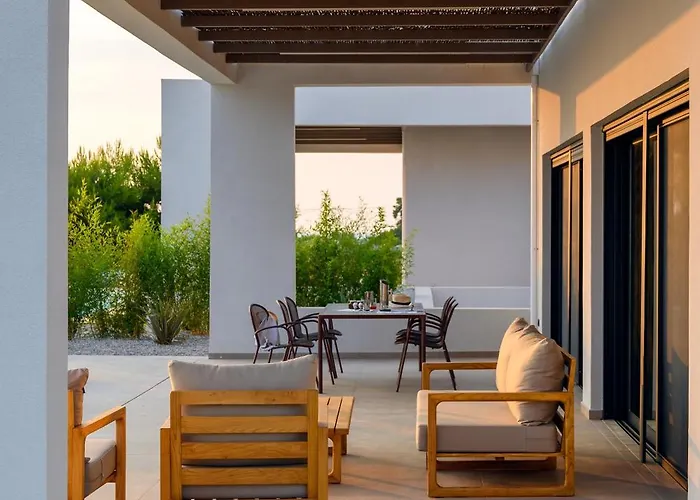 Βίλα Nobus - Luxury With Private Pool, Sea View & Sunset Μαραθόπολη