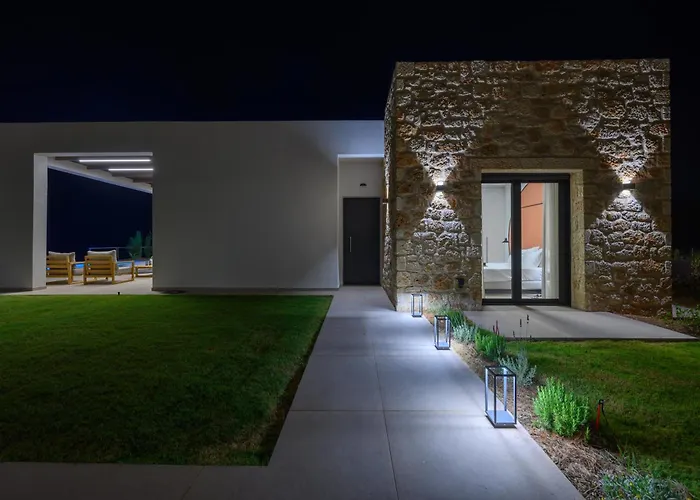 Nobus - Luxury With Private Pool, Sea View & Sunset Βίλα Μαραθόπολη